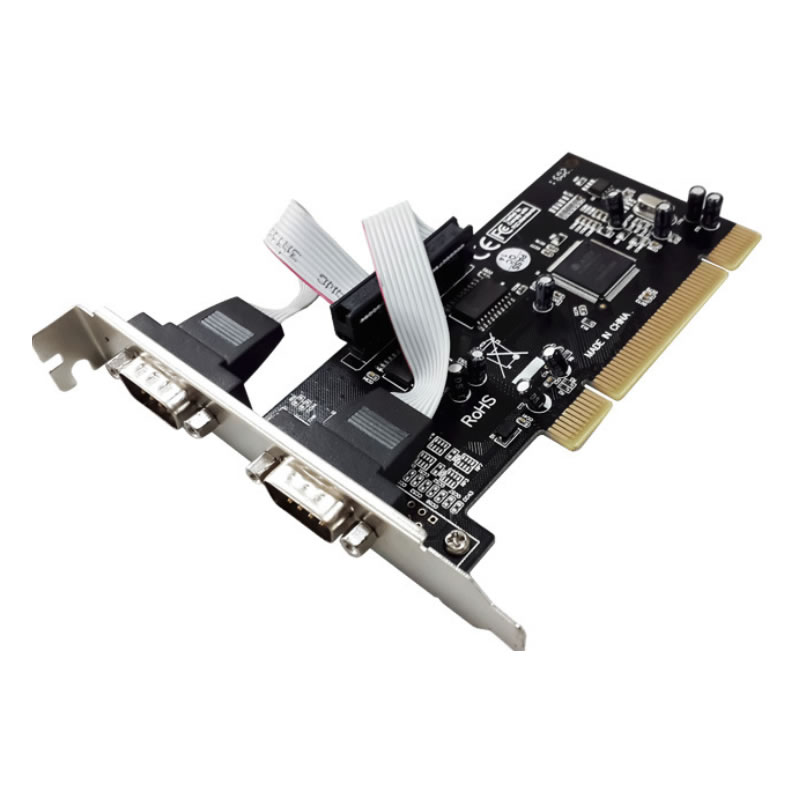 2-port RS232 PCI DB9-pin high-speed multi serial port card OX-MSC512