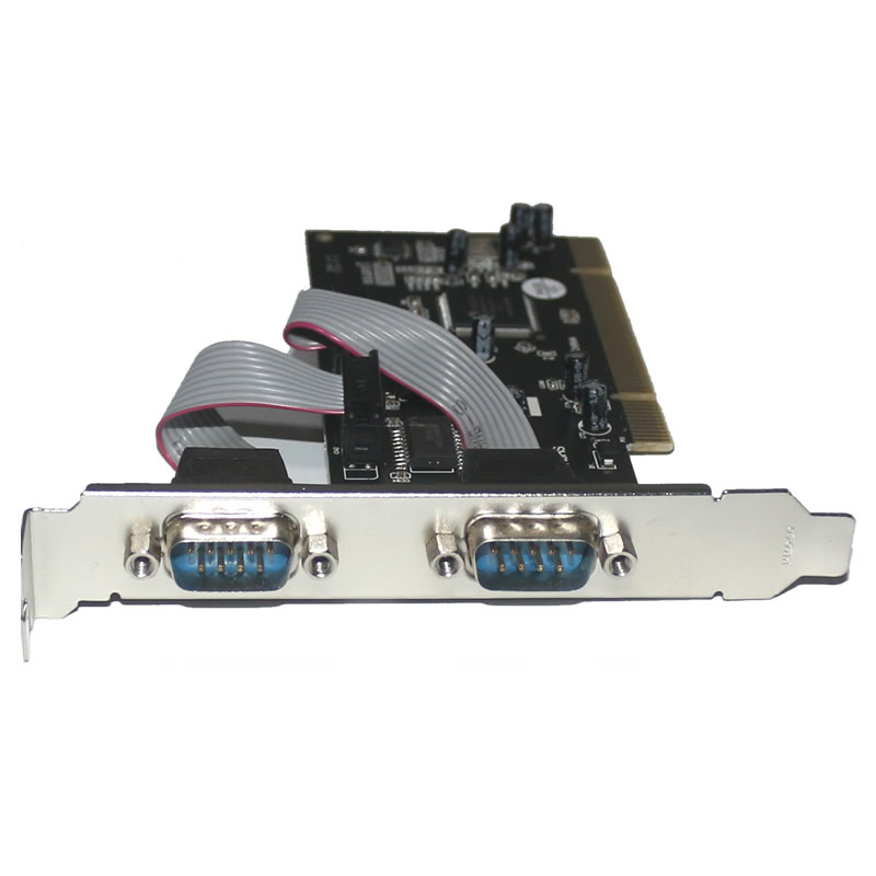 2-port RS232 PCI DB9-pin high-speed multi serial port card OX-MSC512