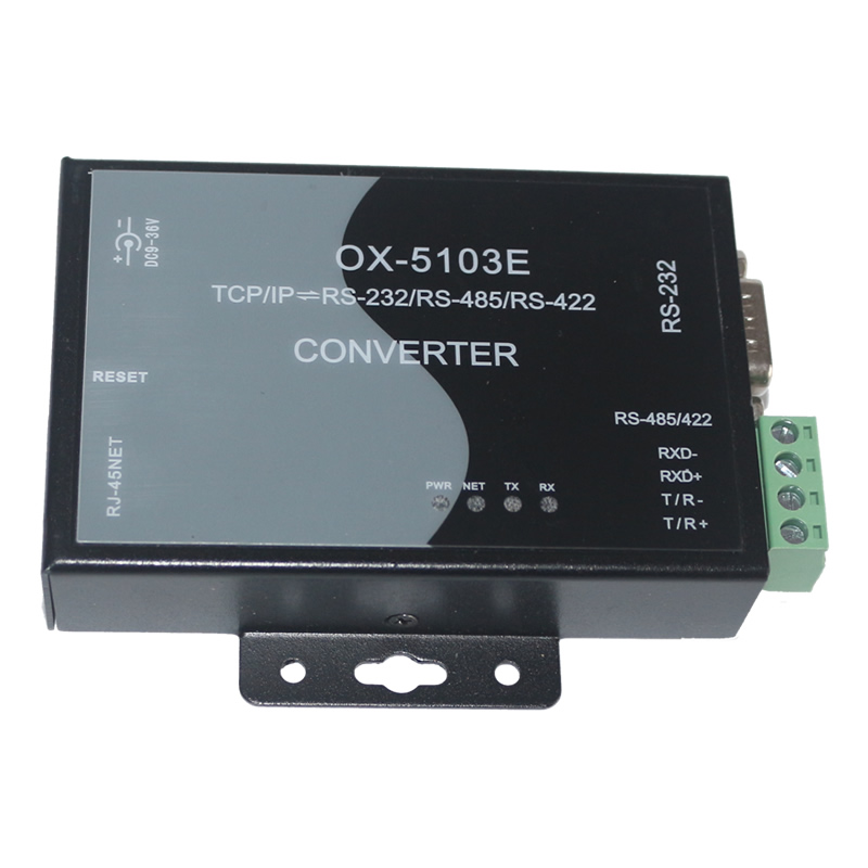 1 port RS232/RS422/RS485 to TCP/IP serial server OX-5103E