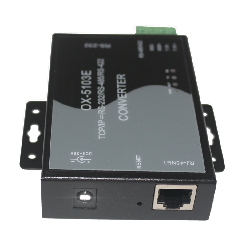 1 port RS232/RS422/RS485 to TCP/IP serial server OX-5103E