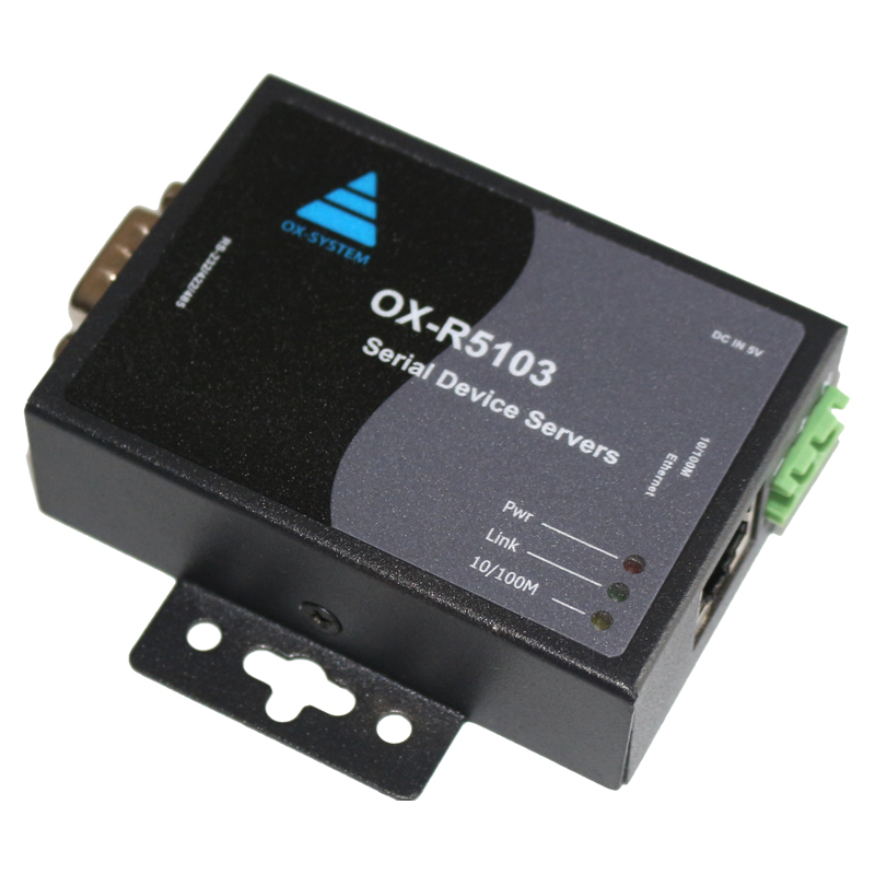 1-port RS232/RS485/RS422 serial server OX-R5103